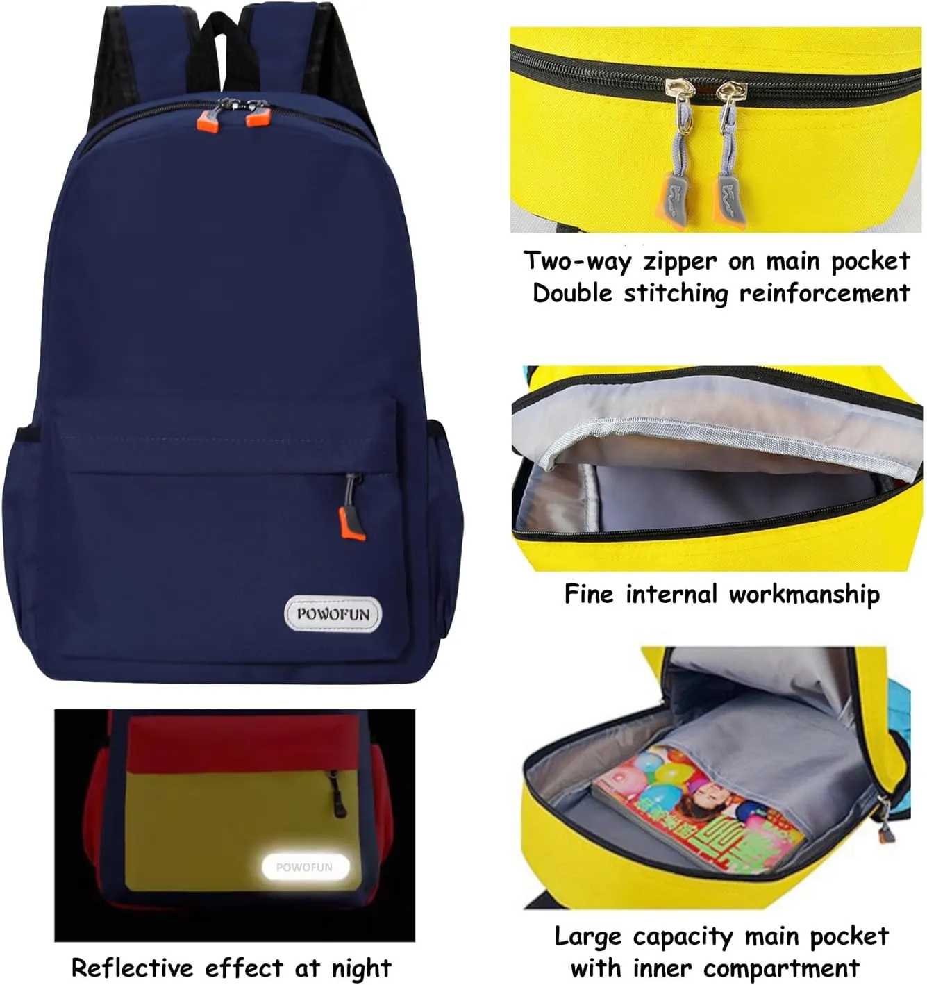 15 inch Kids Backpack Lightweight Elementary School bag Kindergarten Bookbag Casual Travel Daypack