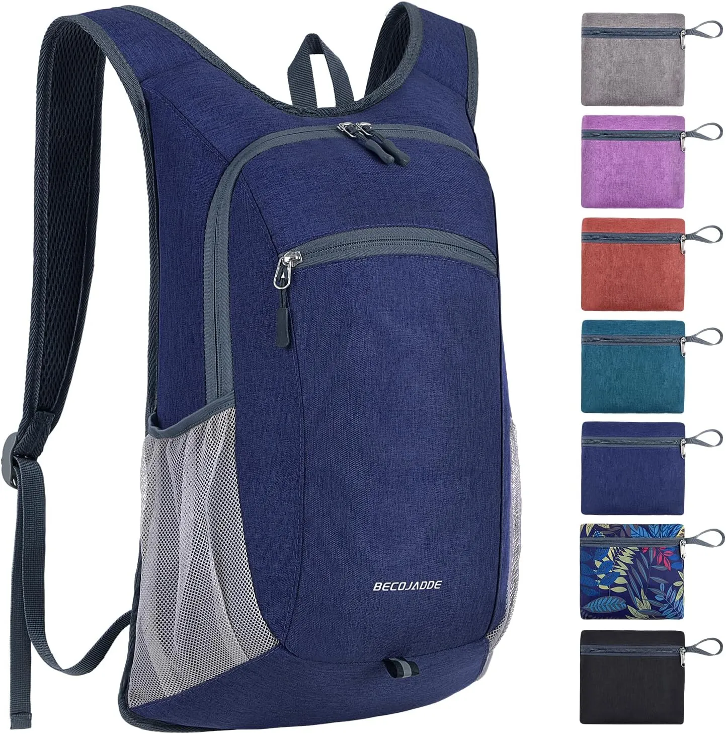 15L Hiking Backpack Small Travel Backpack Lightweight Packable Backpacks Casual Daypack for Women and Men, Blue