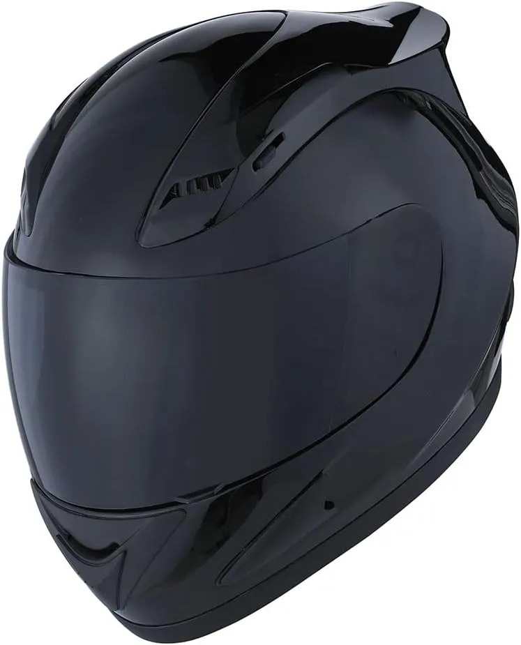 1Storm Motorcycle Bike Full Face Helmet Mechanic Skull: HJDJ11