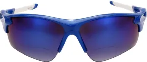 2 Pair of 'The Athlete' Precision Sport Wrap Lightweight Bifocal Unisex Reading Sunglasses
