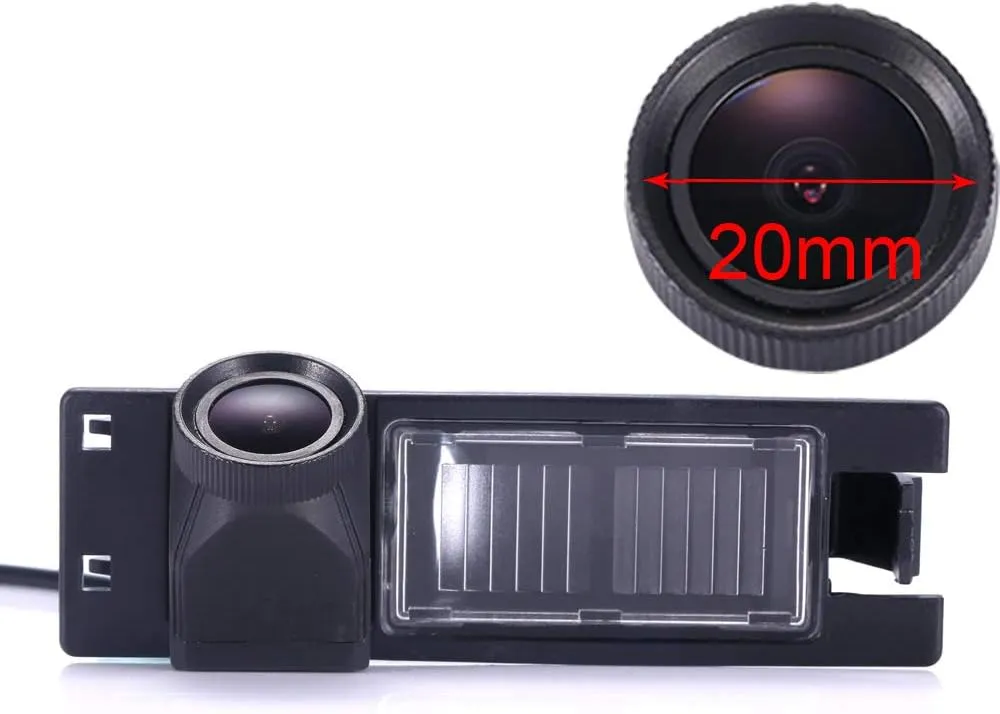 20 mm Lens Super HD Night Vision Reversing Camera Replacement for Opel Vectra C/Astra H/Corsa D/Zafira B/Tigra Meriva A/Insignia/Vauxhall Signum/Buick Excelle GT XT/Regal/Chevrolet Malibu HAMA2/Fiat