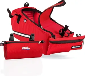 2020 Ruckus Value Pack - 5000 Under The Seat Bag and 105000 Barrel Bag Bundle - Compatible with All Honda Ruckus Model Years - Red Value Pack