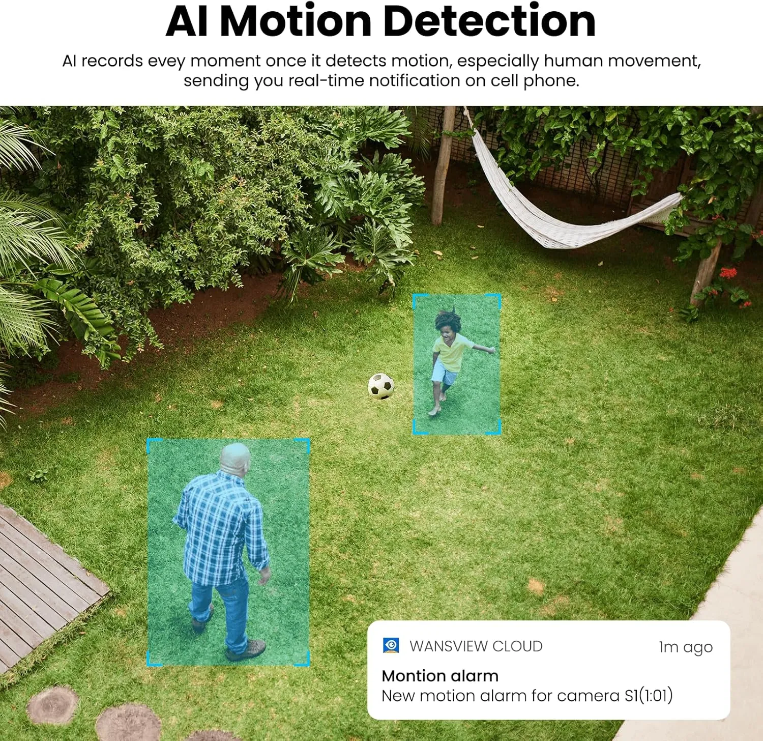 2K Solar Camera Outdoor Wireless-2.4Ghz WiFi Cameras for Home Security, Continuous Power, Color Night Vision, SD Card/Cloud Storage, Waterproof, Compatible with Alexa/Google Home S1 (3 Pack)