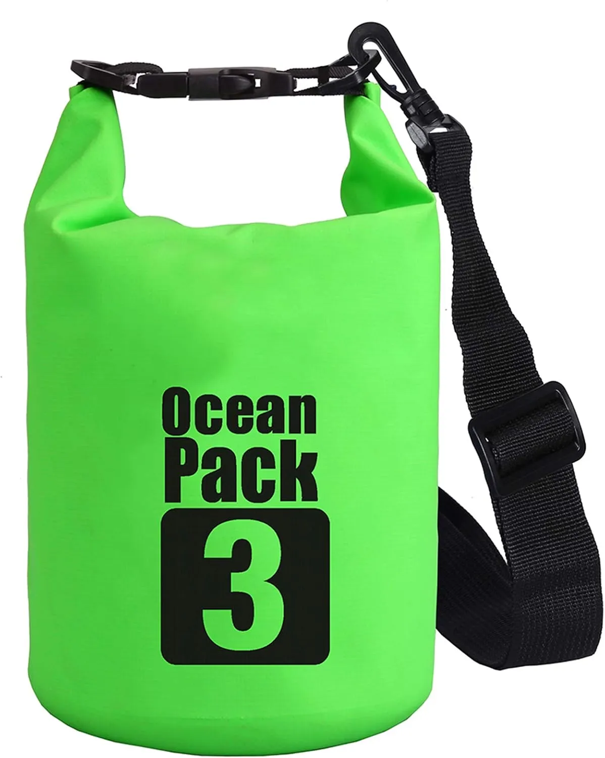 2L/3L/5L/10L/15L/20L/30L 500D Tarpaulin Heavey-Duty PVC Water Proof Dry Bag Sack for Kayaking/Boating/Canoeing/Fishing/Rafting/Swimming/Camping/Snowboarding