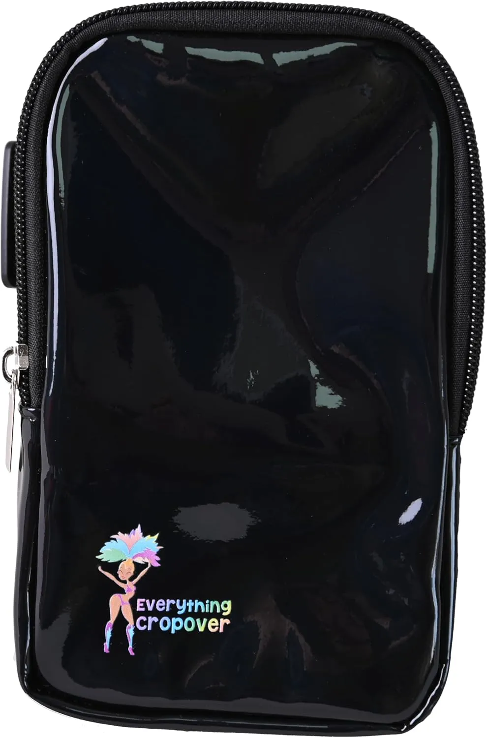 3-IN-1 Thigh Bag Fanny Pack Crossbody Bag | Carnival Leg Harness for Women | Holographic Waist Bag | Rave Leg Pack with Buckles | Black