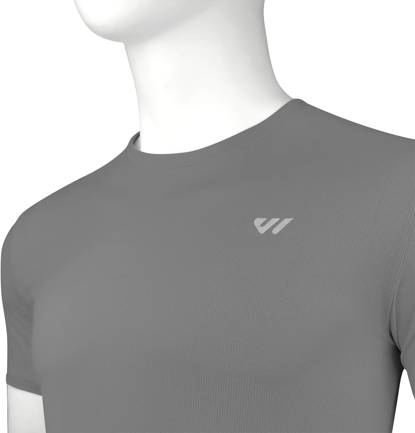3 or 5 Pack Workout Shirts for Men Quick Dry Running T-Shirt Short Sleeves Moisture Wicking Crew Neck Tee Athletic Casual Top