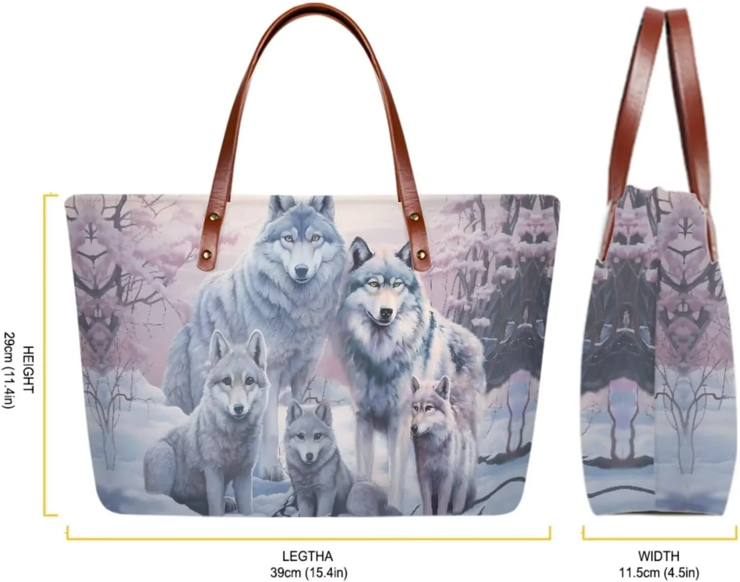 3PCS Tote Bag with Wallet, Purse and Wallet Set for Women Large Top Handle Purse Casual Satchel Handbag