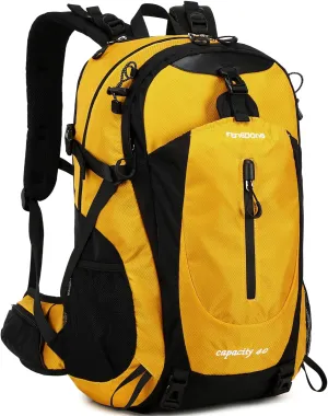40L Waterproof Lightweight Hiking,Camping,Travel Backpack for Men Women