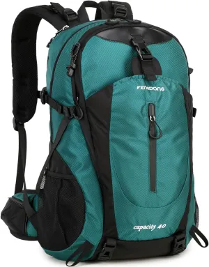 40L Waterproof Lightweight Hiking,Camping,Travel Backpack for Men Women