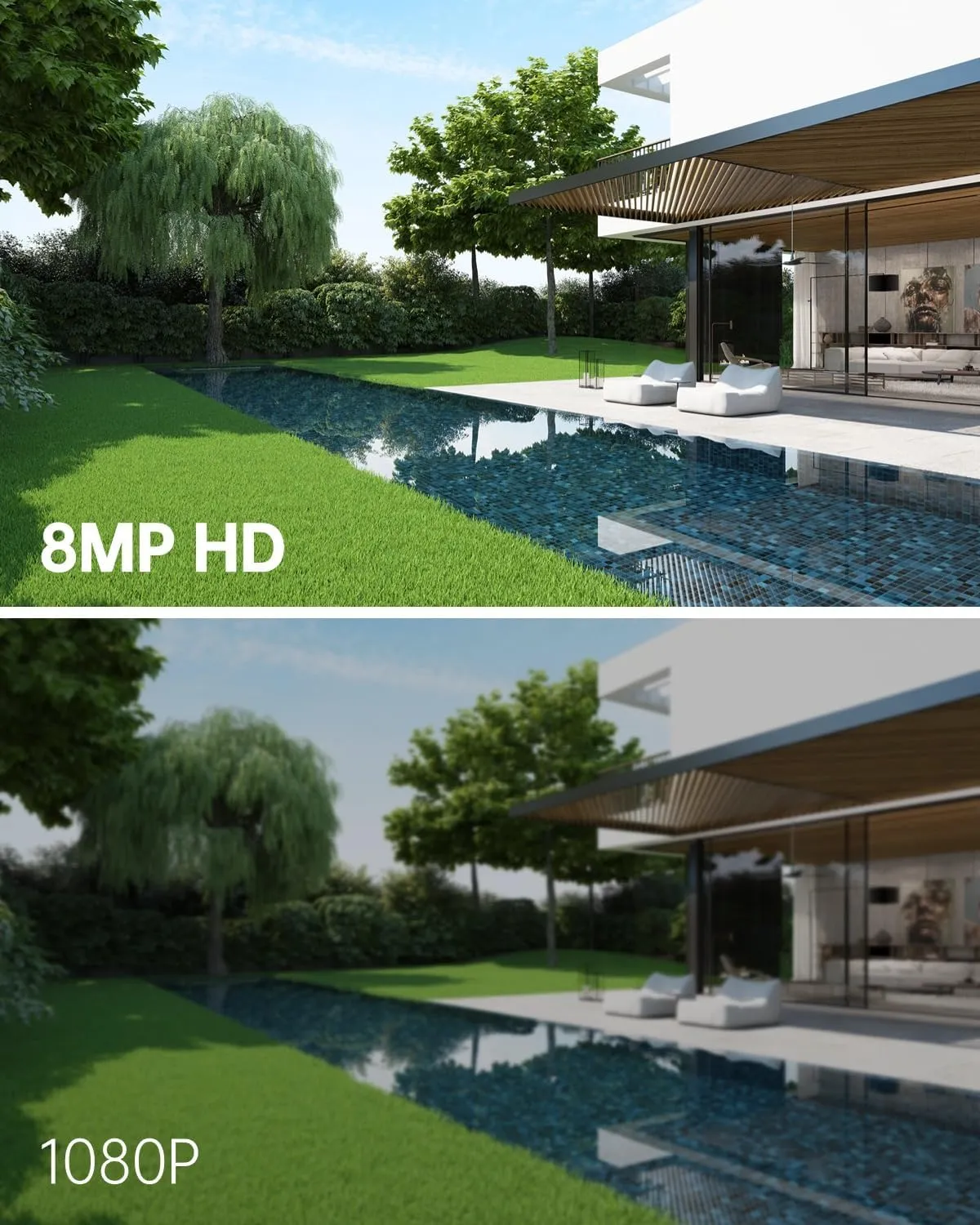 4K 8MP AcuSense Motorized Varifocal PoE Bullet IP Camera Outdoor Indoor with Human/Vehicle Detection, H.265 , 120dB WDR, IP67 Waterproof, Compatible with Connect APP 2CD2683G2-IZS