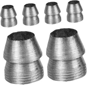 6pcs Iron Wedge for Hammer Durable Splitting Wedge for Axe Handle Ergonomic Design for Easy Installation Sturdy Gardening Tool Accessories