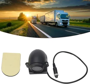 9OZ2QCW80298JVQ0HUUL1R2T7 Vehicle Side View Camera, 12V/24V 12 LED 4 Pin Reverse Rear View Camera, Side View Camera 700 TVL For Truck RV Bus