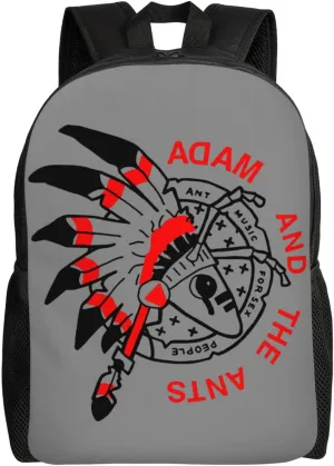 Adam And The Ants Band Backpack Lightweight Backpacks Unisex Rucksack Fashion Casual Travel Bags