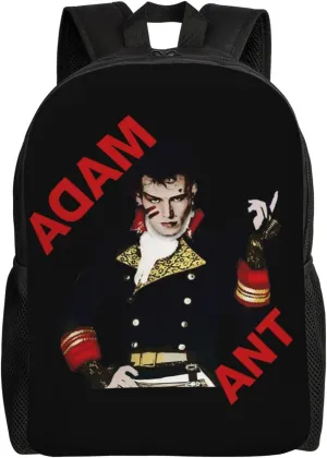 Adam And The Ants Band Backpack Lightweight Backpacks Unisex Rucksack Fashion Casual Travel Bags