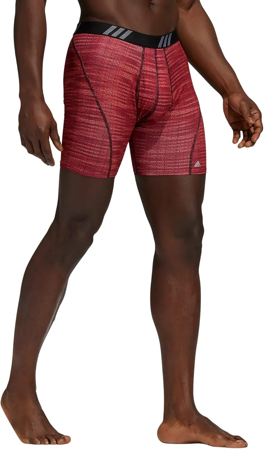 adidas Men's Sport Performance Mesh Boxer Brief Underwear (3-Pack)