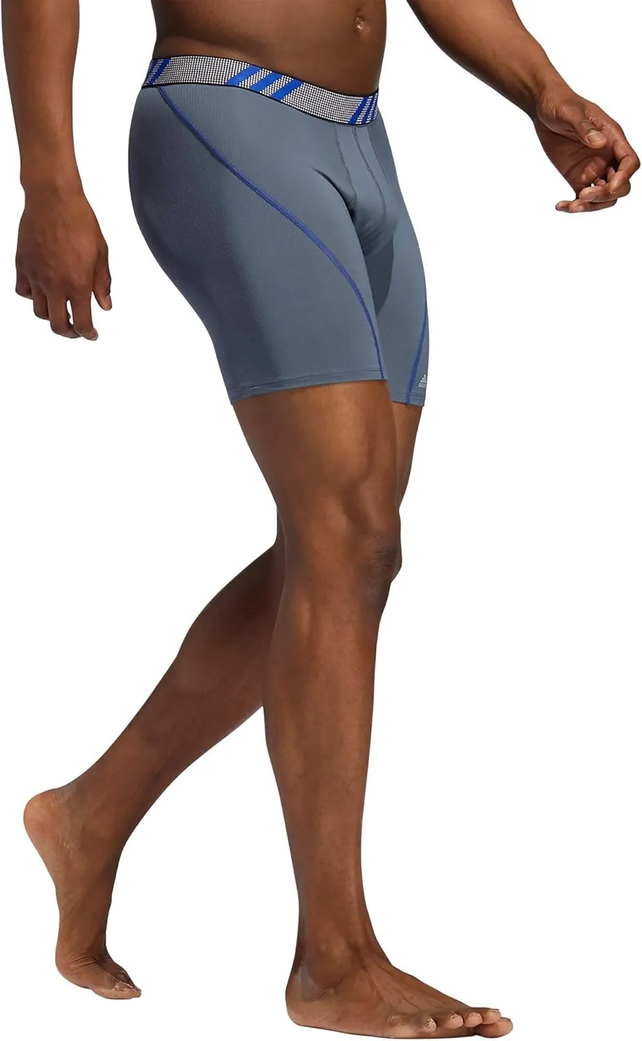 adidas Men's Sport Performance Mesh Boxer Brief Underwear (3-Pack)