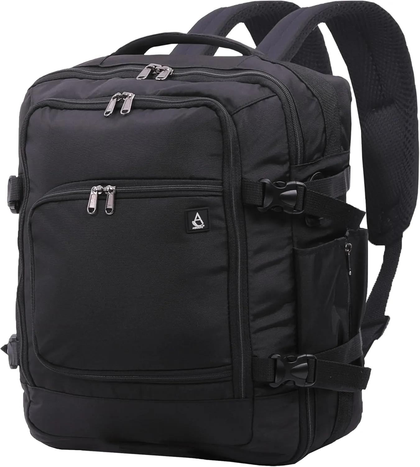 Aerolite 16.25x13.5x8” Southwest Airlines Maximum Size Backpack Eco-Friendly Cabin Luggage Approved Travel Carry On Holdall Lightweight Shoulder Bag Flight Rucksack with YKK Zippers 5 Year Warranty