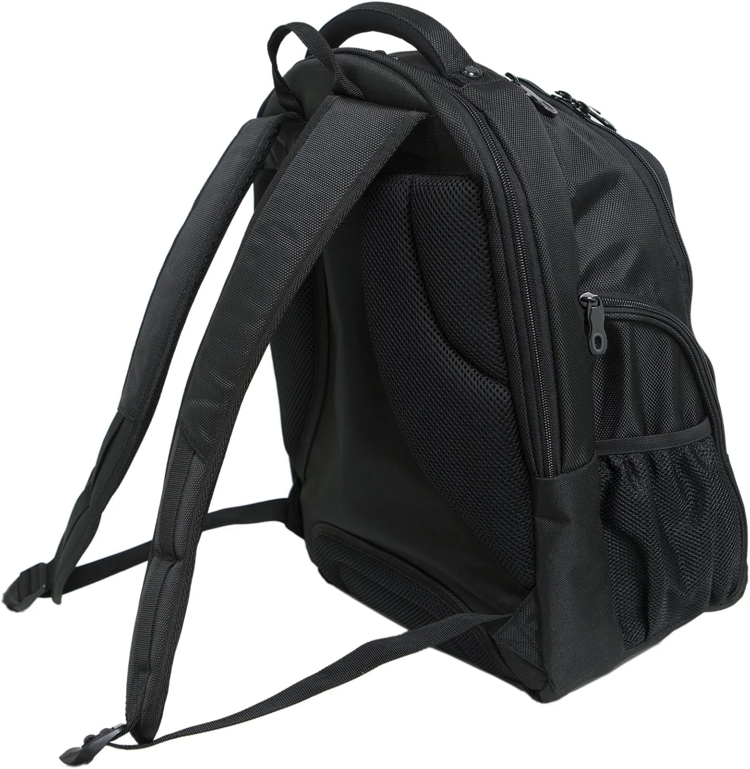 Alpine Swiss Oneida 15.6" Laptop Backpack With Tablet Sleeve & Mfg Warranty Black
