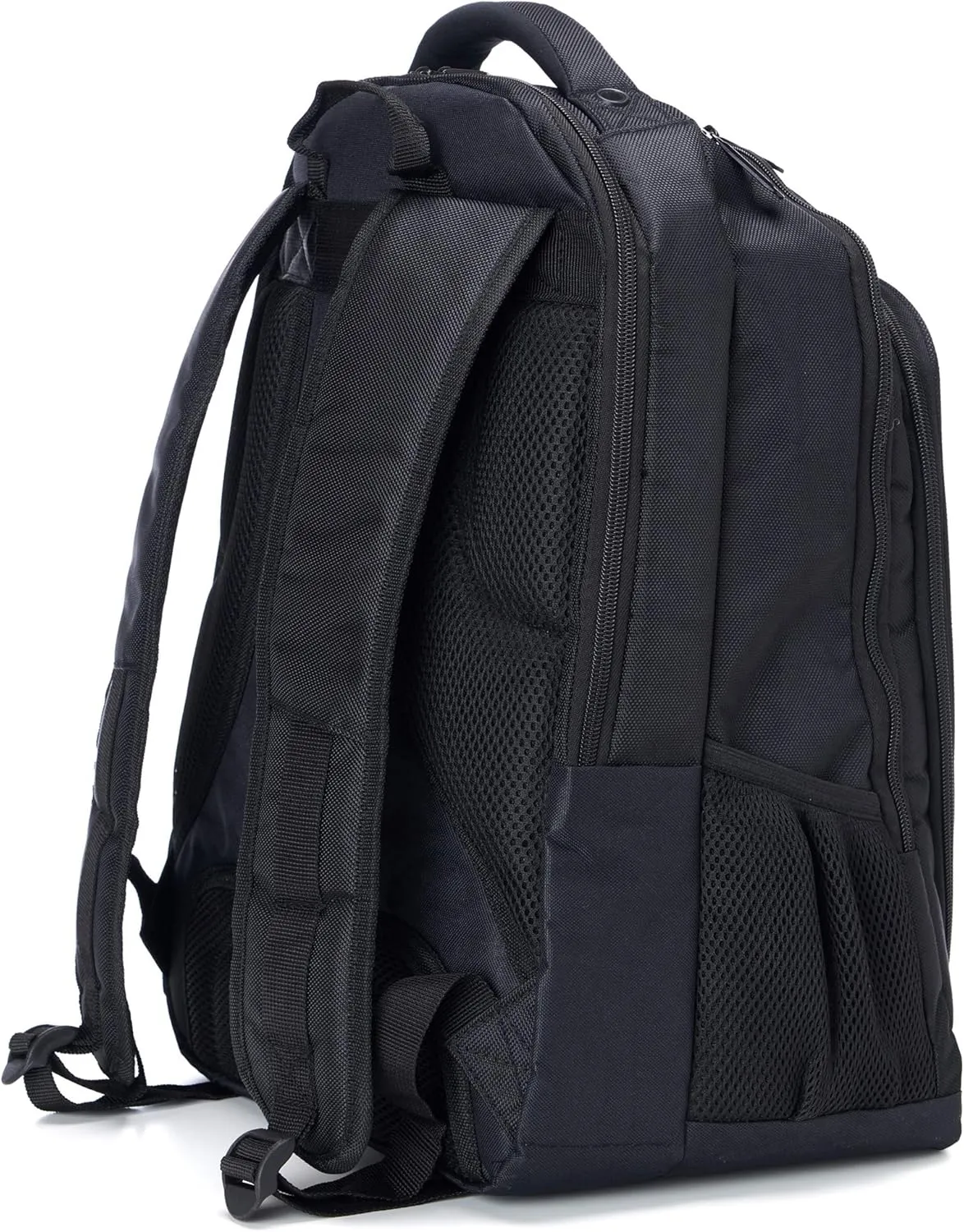 Alpine Swiss Oneida 15.6" Laptop Backpack With Tablet Sleeve & Mfg Warranty Black