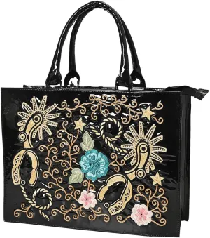 American Darling Tote Genuine Leather Women Bag Western Handbag Purse