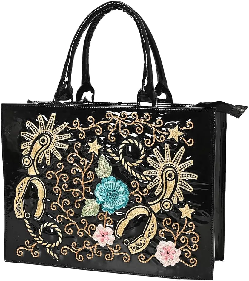 American Darling Tote Genuine Leather Women Bag Western Handbag Purse