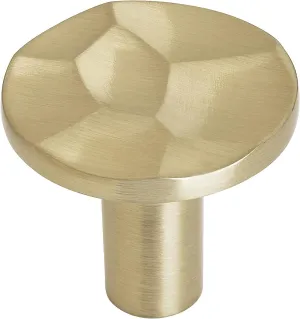 Amerock | Cabinet Knob | Golden Champagne | 1-3/16 inch (30 mm) Diameter | Kamari | 1 Pack | Drawer Knob | Cabinet Hardware