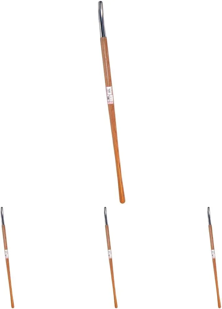 AMES True Temper 2018600 48-Inch Bent Repair Handle with Ferrule,Steel (Pack of 4)