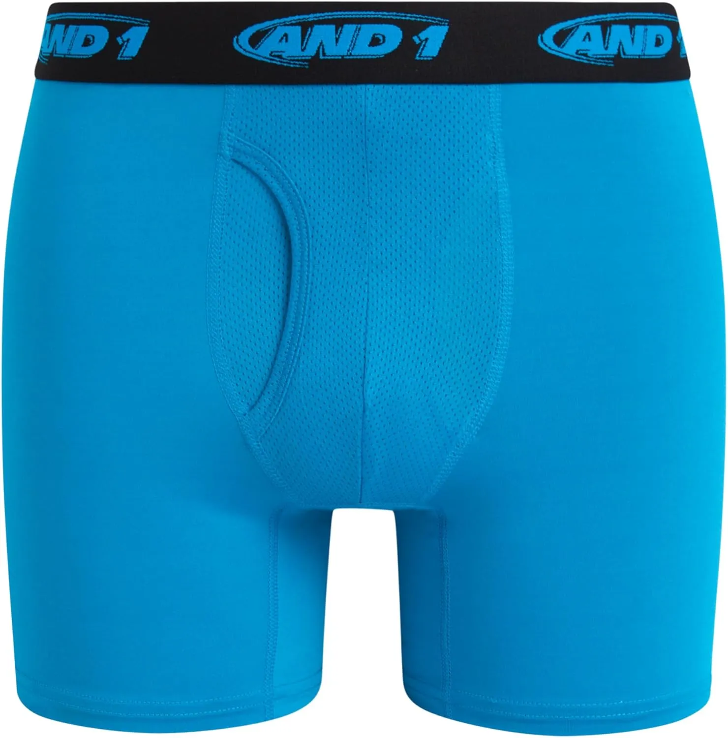 AND1 Mens Boxer Briefs -6 Pack Stretch Compression Underwear with Mesh Contour Pouch -Supportive Fit for Everyday Wear(S-3XL)
