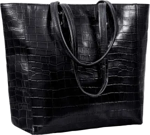 ANTONIO VALERIA Alexis Leather Tote/Top Handle Shoulder Bag for Women