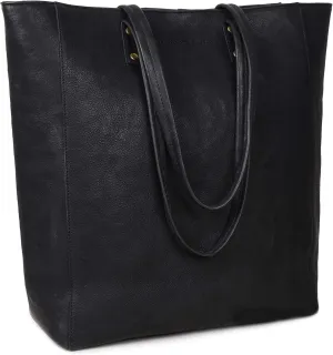 ANTONIO VALERIA Ava Leather Tote/Top Handle Shoulder Bag for Women