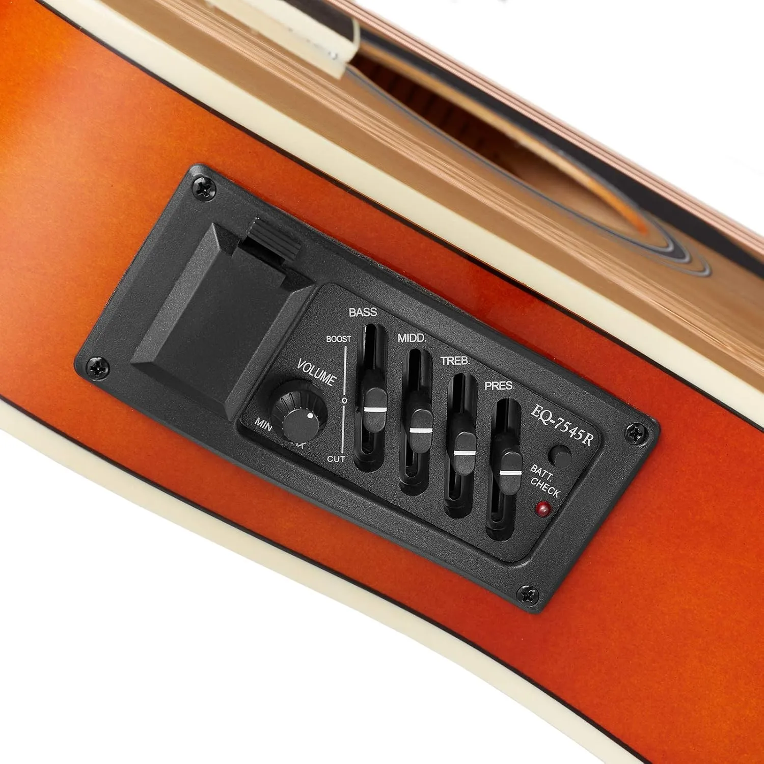 Ashthorpe Full-Size Cutaway Thinline Acoustic-Electric Guitar Package - Premium Tonewoods - Natural