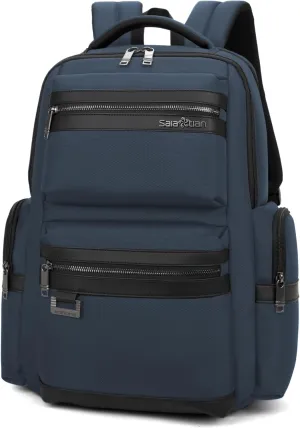 Backpack Multiple Compartmentalized Storage Business Computer Bag,waterproof, for Men & Women, Black (Blue)