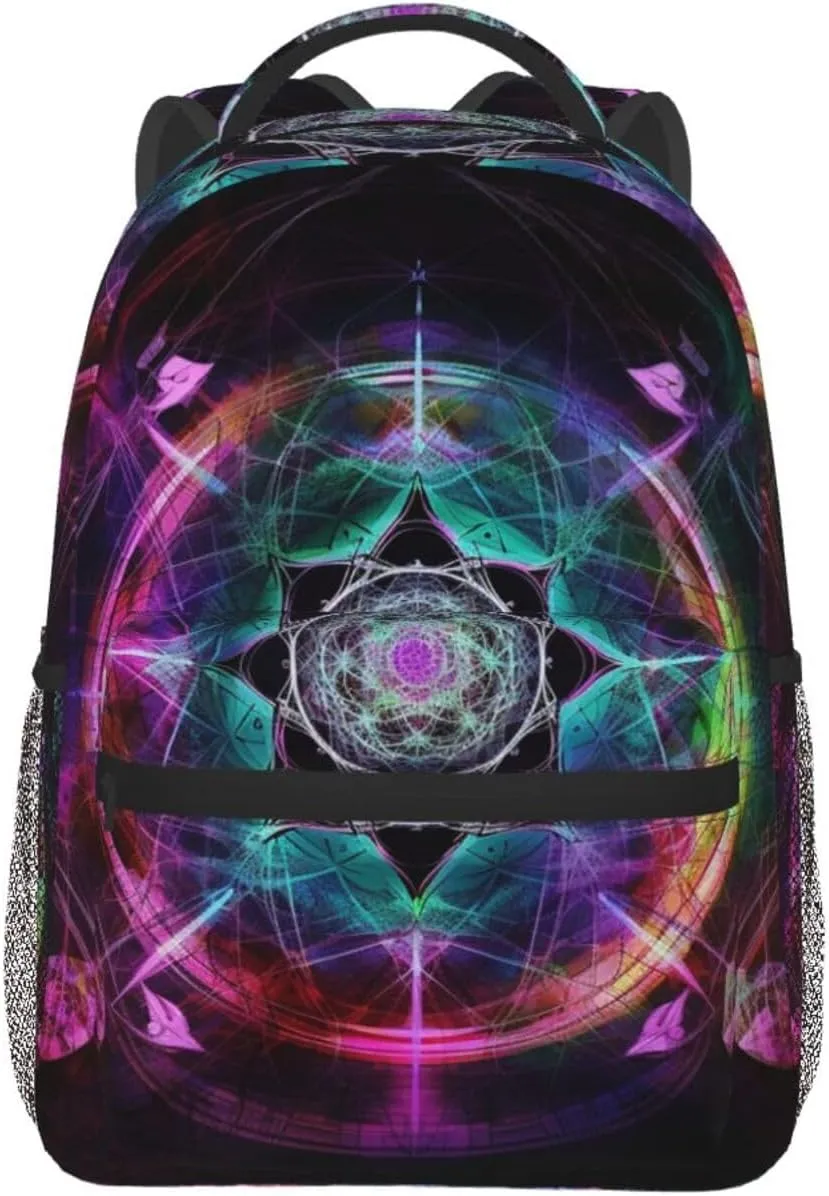 Backpack Travel Laptop Backpack for Men Women Lightweight Rucksack Art Colorful Casual Daypack