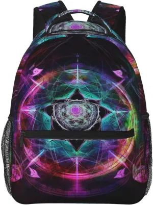 Backpack Travel Laptop Backpack for Men Women Lightweight Rucksack Art Colorful Casual Daypack