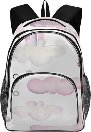 Backpacks 22L Three Layer Arc Book Bag Lightweight for Travel Camping Hiking Rucksack Daypack Kids & Adults Rainbow Butterfly