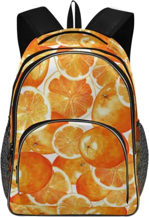 Backpacks 22L Three Layer Arc Book Bag Lightweight for Travel Camping Hiking Rucksack Daypack Kids & Adults Vibrant Oranges