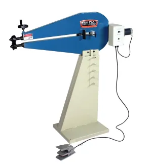 Baileigh 36-Inch Metal Bead Roller, 16-Gauge Mild Steel (Model BR-18E-36)