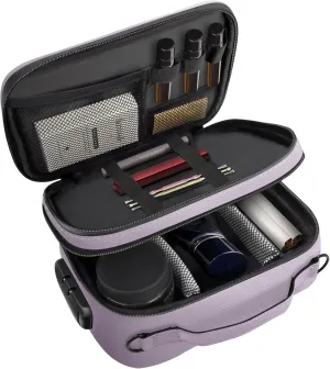 BALEINE Large Storage Bag with Combination Lock, Water-resistant Travel Organization Case (Lilac)
