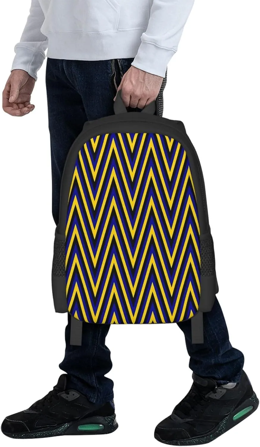 Barbados Colors Casual Backpacks Large Capacity Backpack Laptop Rucksack Sport Daypack Commuter Bags with Adjustable Strap for Traveling Camping