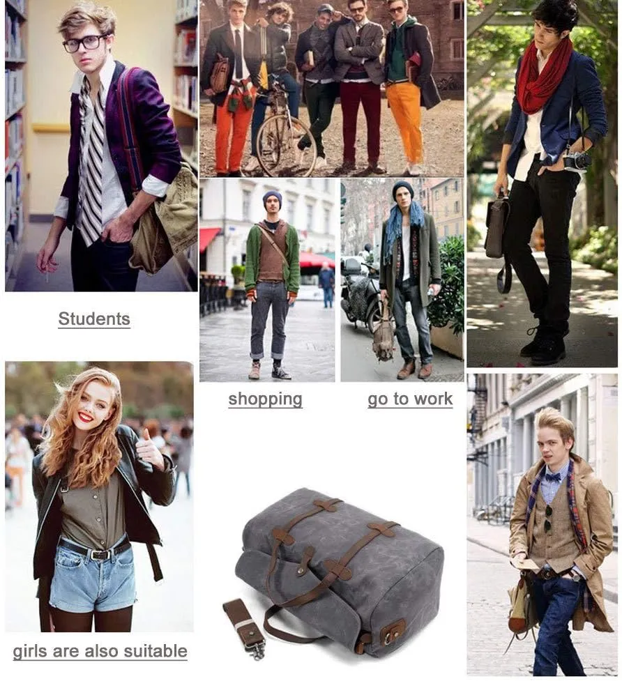 Batik Canvas Travel Bag Female Handbag Casual Short-Distance Tide Large Capacity Slung Waterproof Bag,ArmyGreen
