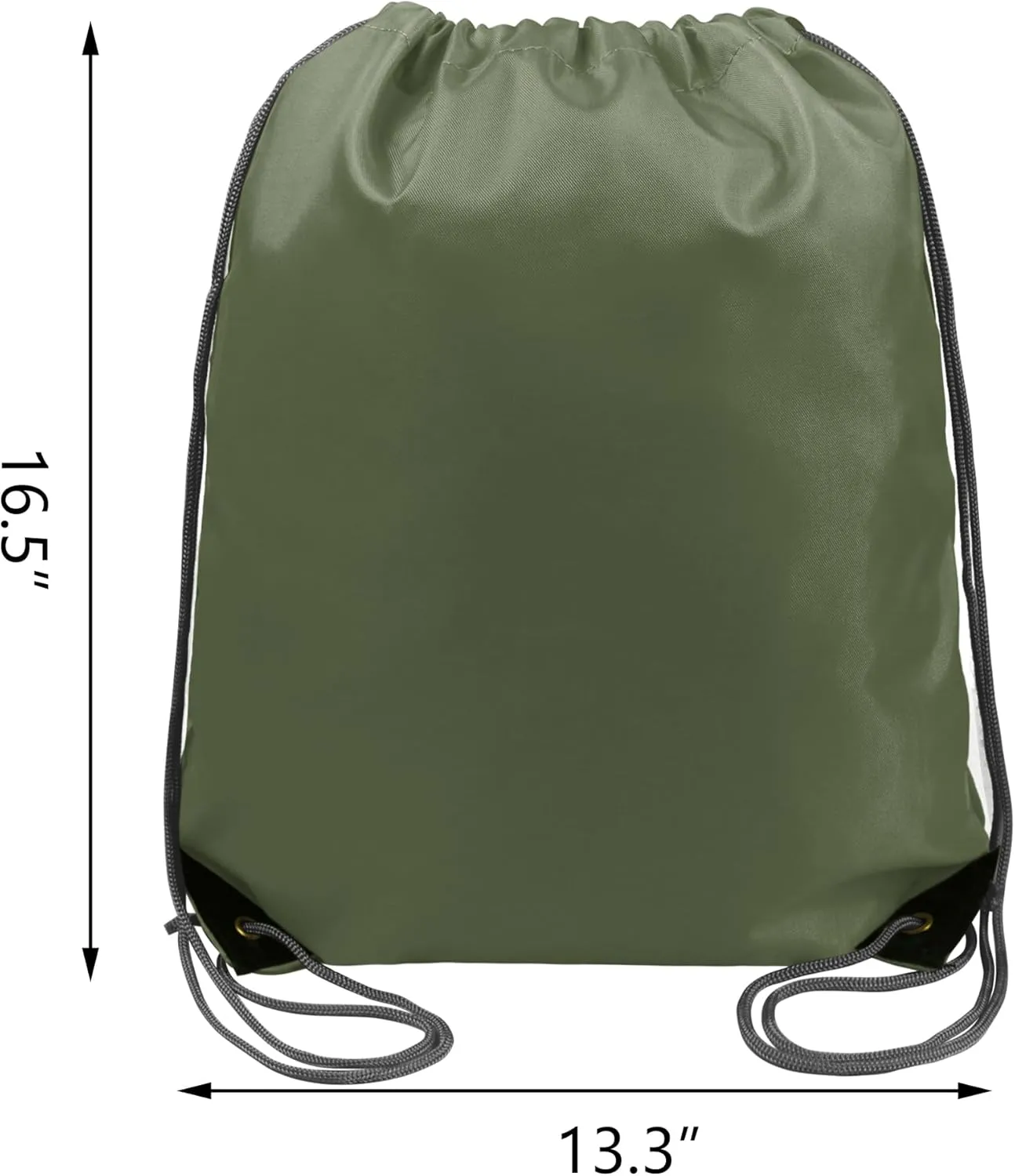BeeGreen Drawstring Backpack Bags 20,30,50 Packs Reflective String Bags for Gym Sport Trip Cinch Sack DIY for Women Men