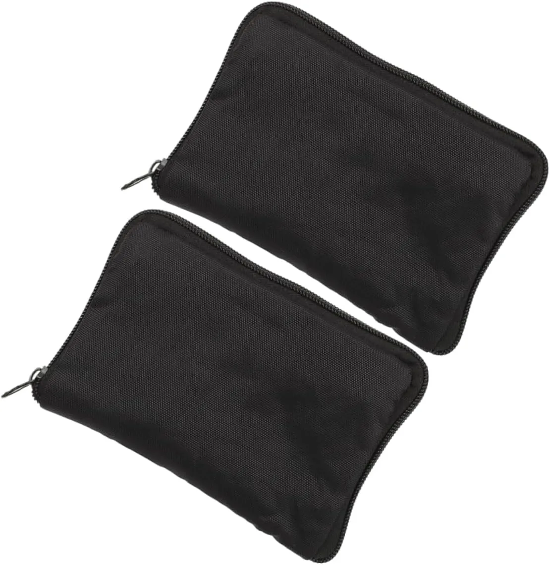 BESTYASH 2pcs Portable Storage Pouch for Blood Oxygen Upper Arm Cuff Durable Case with Zipper Closure Lightweight Compact for Easy Travel