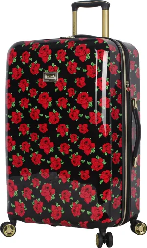 Betsey Johnson Unisex-Adult (Luggage only) Leisure, Covered Roses, 26in
