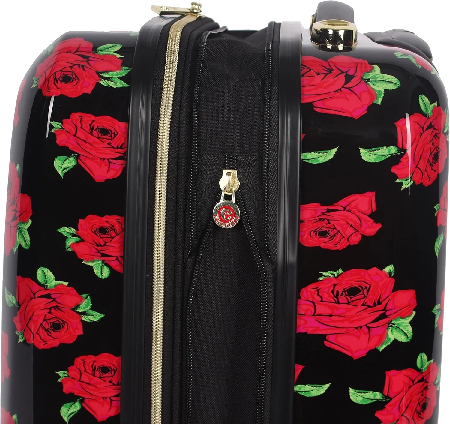 Betsey Johnson Unisex-Adult (Luggage only) Leisure, Covered Roses, 26in