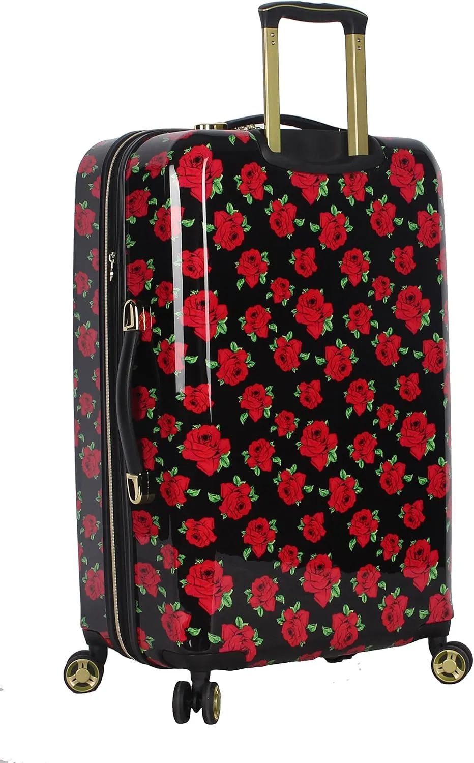 Betsey Johnson Unisex-Adult (Luggage only) Leisure, Covered Roses, 26in