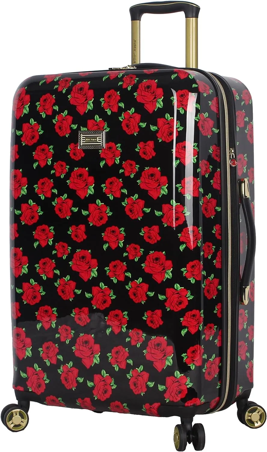 Betsey Johnson Unisex-Adult (Luggage only) Leisure, Covered Roses, 26in