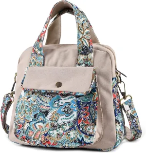 Black Butterfly Premium Canvas Shoulder Bag, Top Handle for Women, Lightweight Handbag, Small Style Crossbody