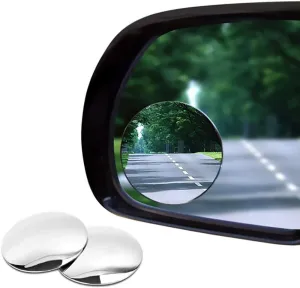 Blind Spot Glass 3" Mirror (4 Pack) Compatible with Entegra Qwest RV with Anti-Fog, Blur, Rust, Corrosion Resistant Aluminum Premium Stick Adhesive (3inch, 4 Total Mirrors)