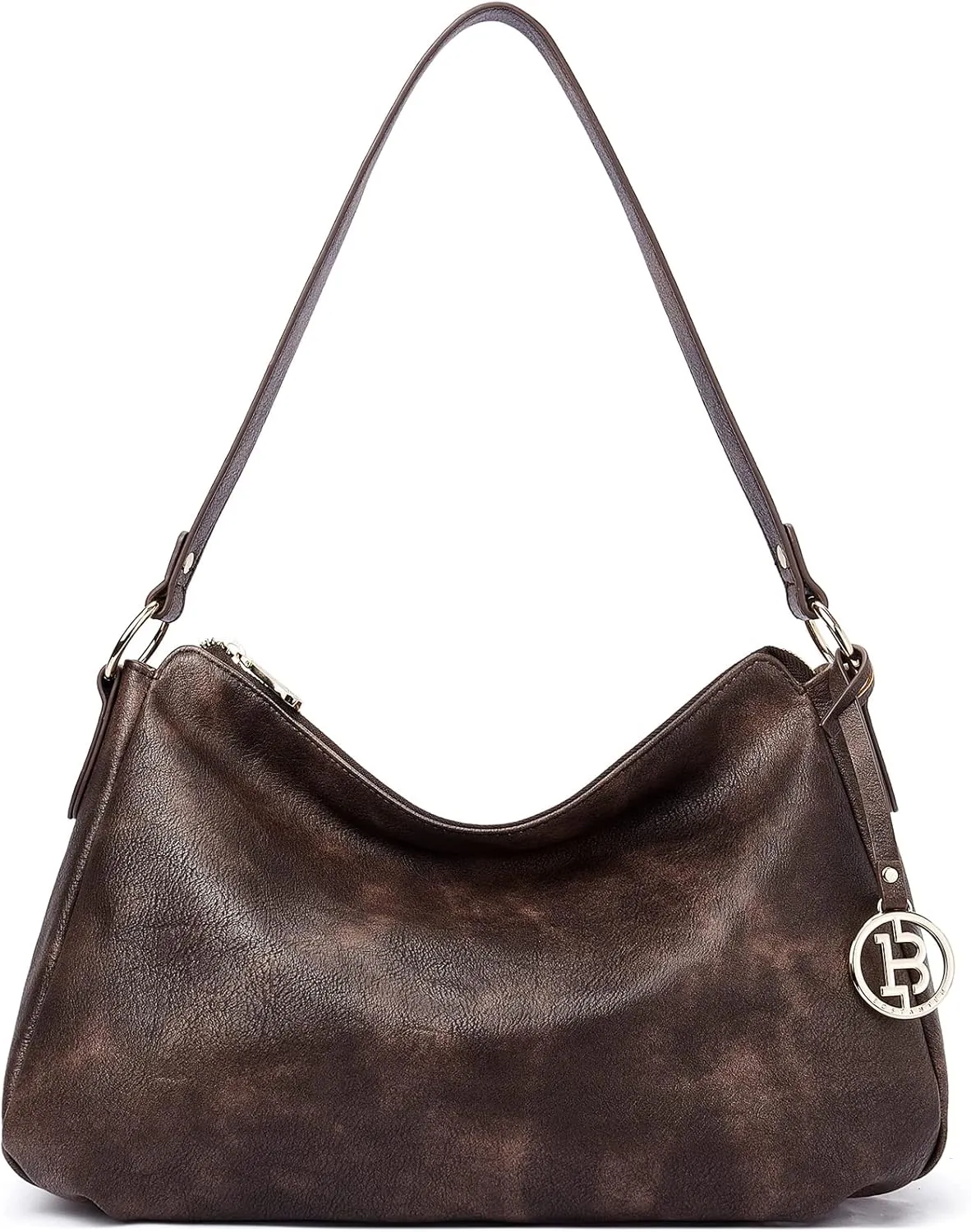 BOSTANTEN Purses for Women Vegan Leather Shoulder Bag Designer Ladies Hobo Handbags Pocketbooks