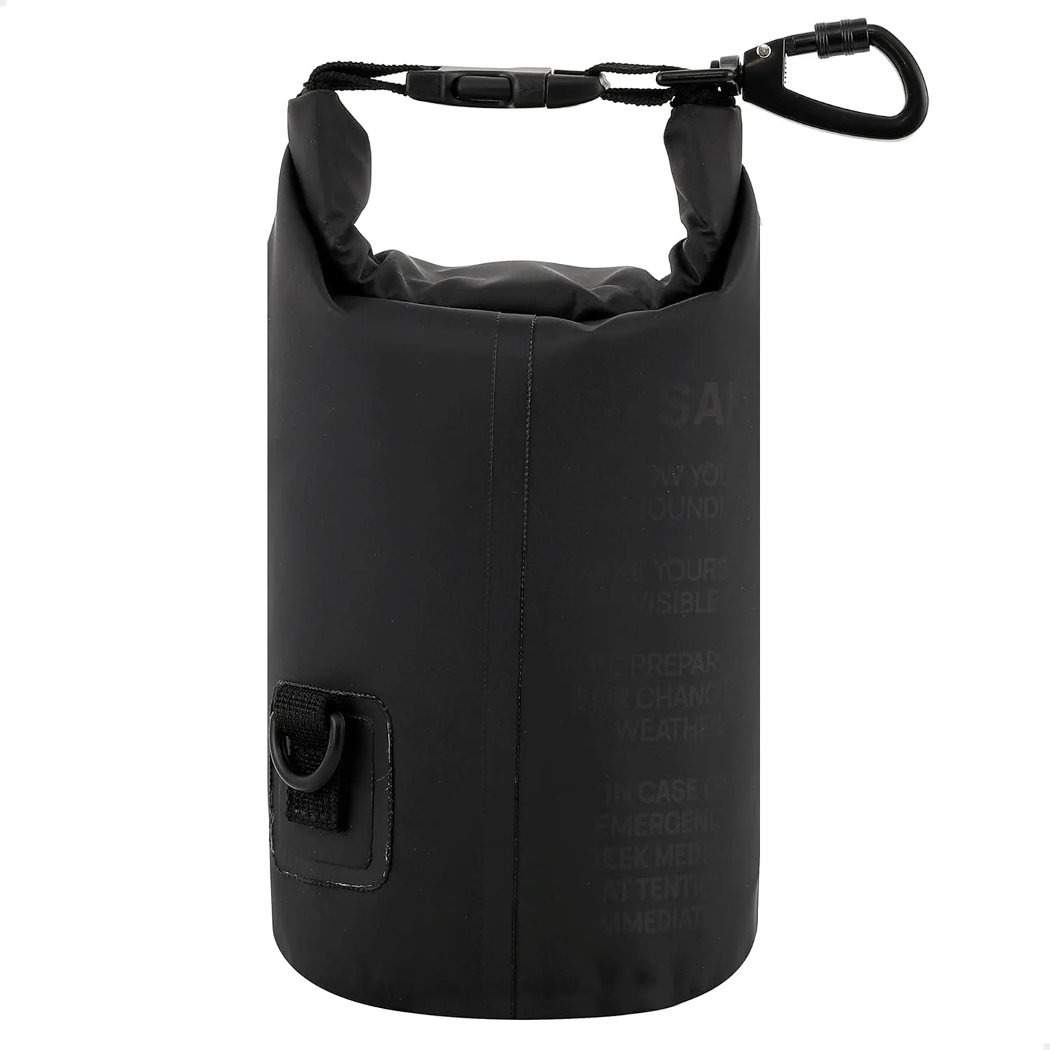Breakwater Supply™ Waterproof First Aid Kit Dry Bag Bug Out Bag Preloaded with Emergency Survival Prepper Supplies for Boating, Camping, Fishing   Carabiner, Floating, Reflective, AFAK/IFAK Trauma Kit